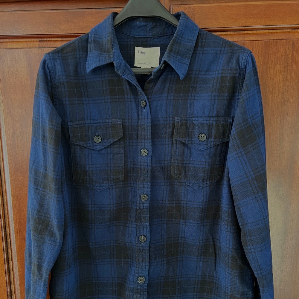 Tilley's Cotton Flannel Shirt - Ladies M